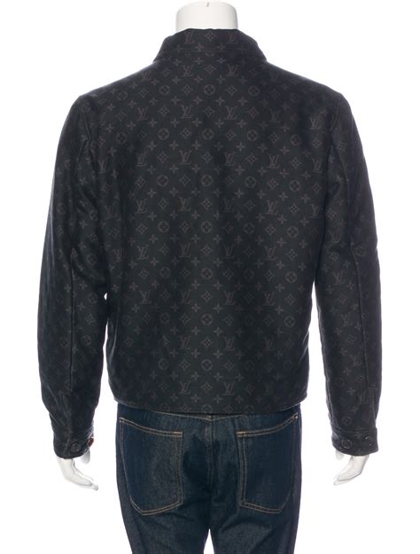 Louis Vuitton Mens Monogram Denim Jacket