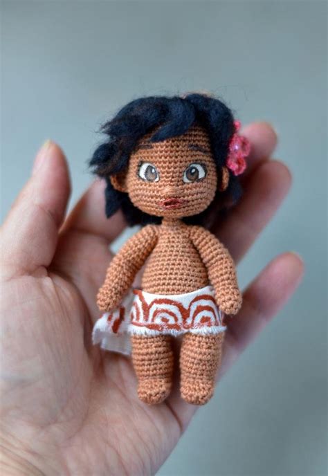 Moana Doll Body Crochet Pattern Crochet Moana Amirumi Moana Doll Pattern English In 2021 Fun