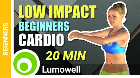 Minute Low Impact Cardio Workout For Beginners YouTube