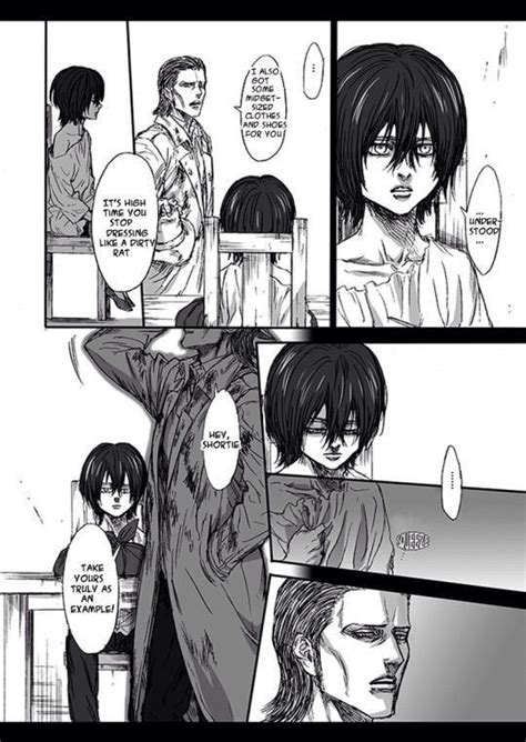 Attack on titans manga is expected to continue with the success, and even get better with time. 16/25 Levi's Childhood Doujinshi | Attack on titan levi ...