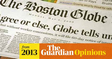 Cutting Loose The Boston Globe May Be A Lifeline For The New York Times