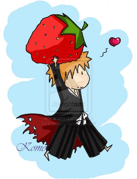 Ichigo Meet Strawberry Anime Chibi Pinterest Strawberries