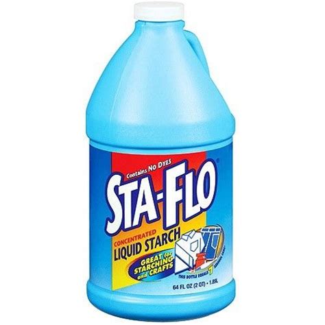 Purex Sta Flo Liquid Starch 64 Oz Bottle Ebay