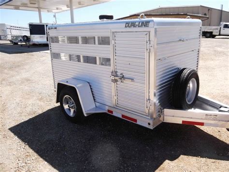 Custom All Aluminum Trailers Truck Bodies Boxes For Sale Livestock