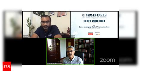 The New World Order Virtual Conversation Series By Kumaraguru College