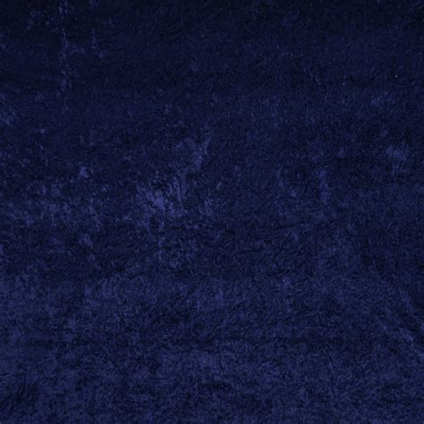 Royal Blue Heavy Crushed Bonded Velvet Fabric Terrys