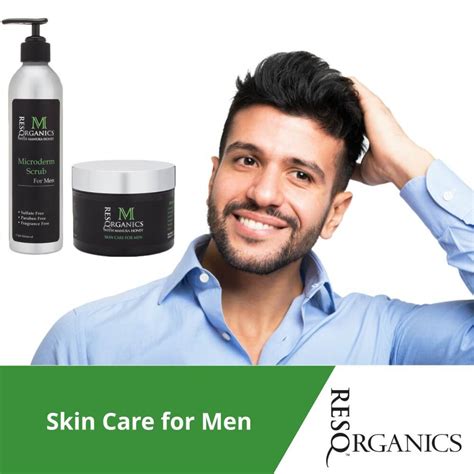Skin Care For Men Resq Organics