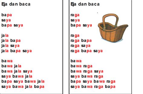 Gasuka, yaitu metode membaca dengan menggunakan gambar dan suku kata yang. BAHASA MELAYU PRASEKOLAH-KEMAHIRAN MEMBACA VOKAL DAN KVKV ...