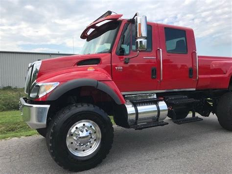 2005 International Cxt 4x4 Crew Cab Long Bed Super Truck Mon For Sale