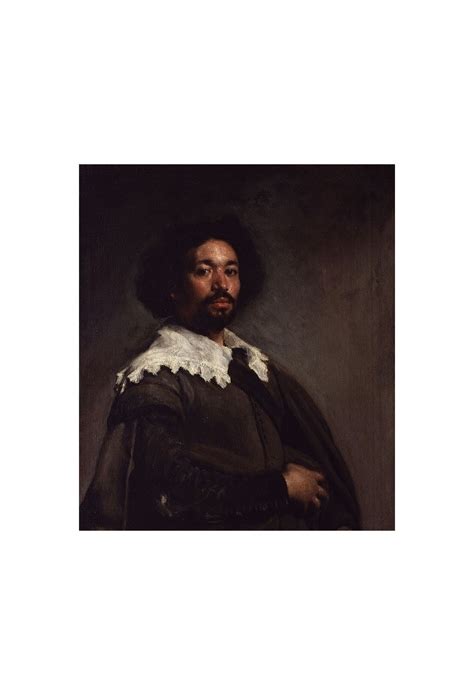 Portrait Of Juan De Pareja C 1650 By Diego Velazquez