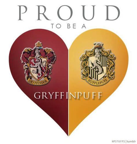 This Is Me To A T Im A Proud Gryffindor And Hufflepuff Casas Do