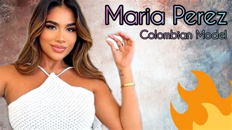 Maria Perez Colombian Model Instagram Model Influencer Tiktok