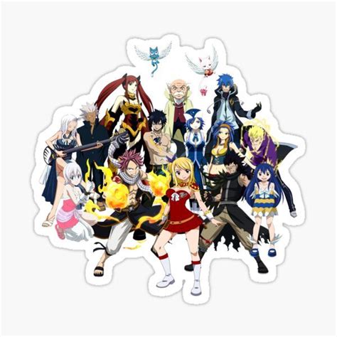 Fairy Tail Stickers Fairy Tail Fairy Tale Anime Anime Stickers