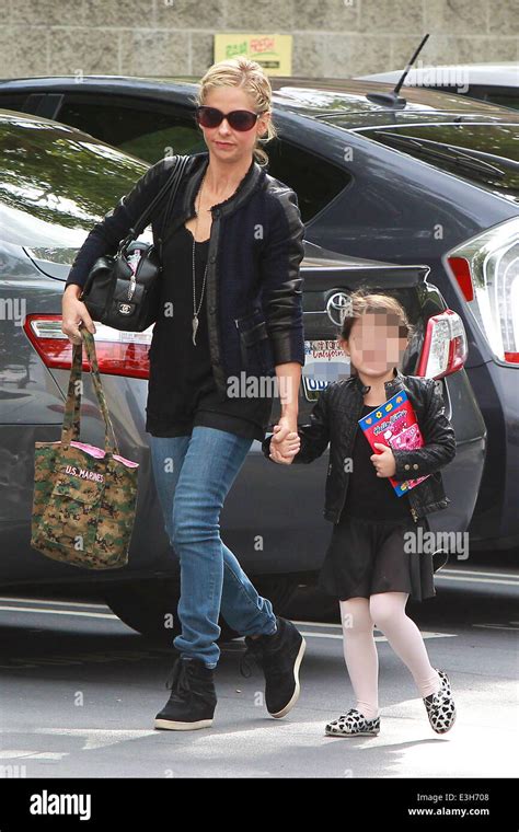 Sarah Michelle Gellar And Her Daughter Charlotte Out And About In Los