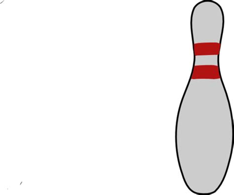 Bowling Pin Template Printable Clipart Best