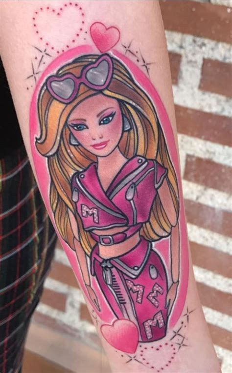 Barbie Tattoo Designs