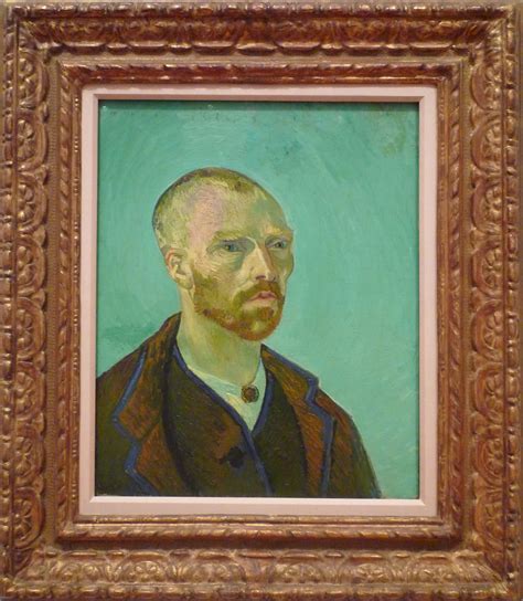 Van Gogh Self Portrait Dedicated To Paul Gauguin With Fra Flickr