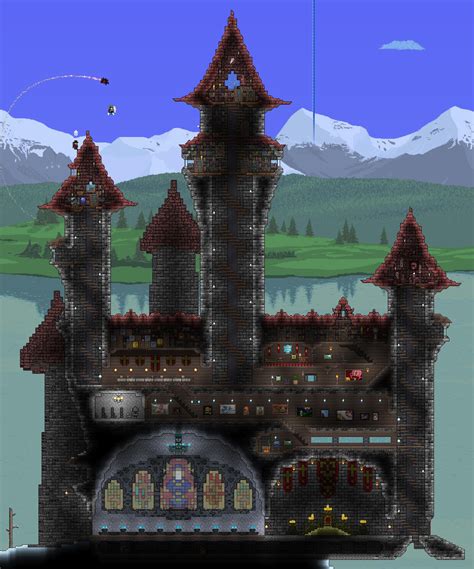 Img Terraria House Design Terraria Castle Terraria House Ideas