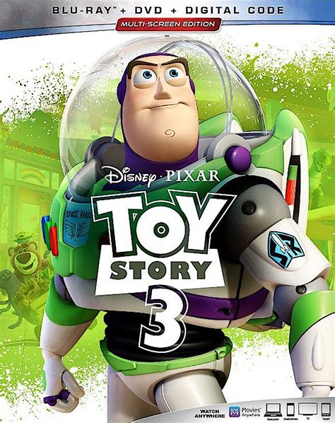 Toy Story 3 Blu Ray Disney Toy Story 3 Toy Story Pixar Toys