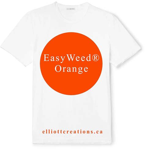 Orange Siser Easyweed Htv Elliott Creations