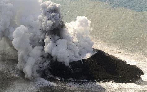 Watch Incredible Video Photos Show New Island Forming Off Japan After