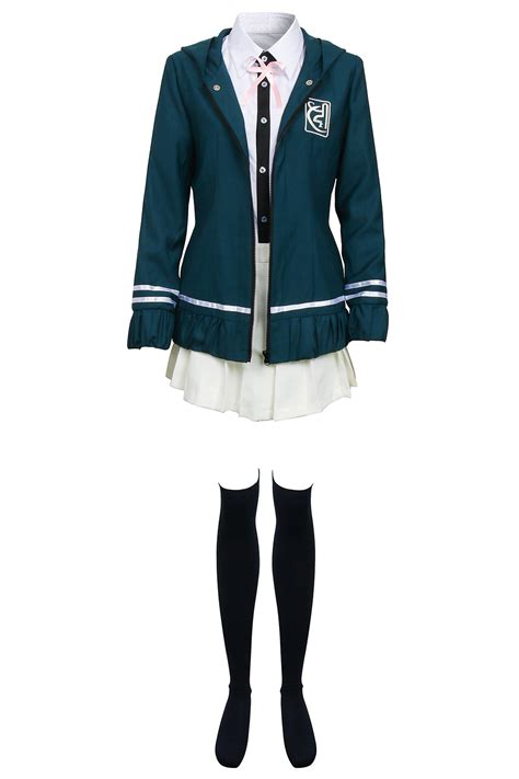 Specialty Danganronpa Break Chiaki Dress School Girl Cosplay Uniform Costume Sets Nanami