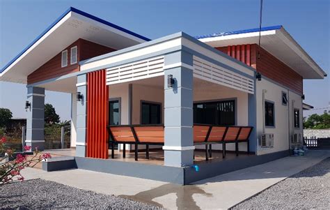 Three Bedroom Modern House With A Spacious Veranda Cool House Concepts