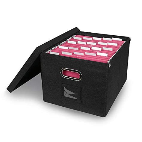 Atbay File Storage Box Collapsible Large Capacity Office File Organizer