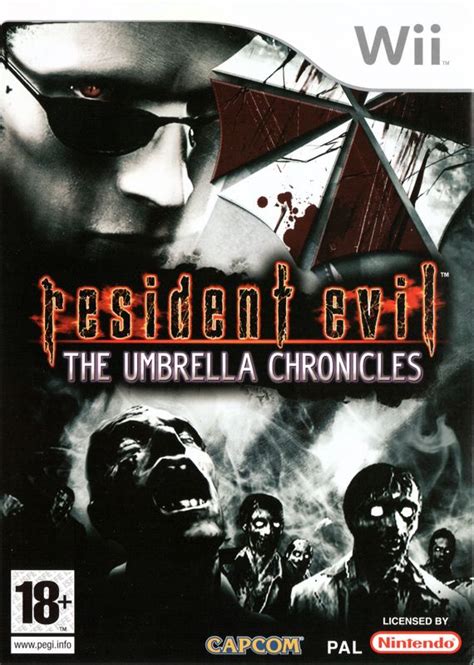 Resident Evil The Umbrella Chronicles 2007 Box Cover Art Mobygames