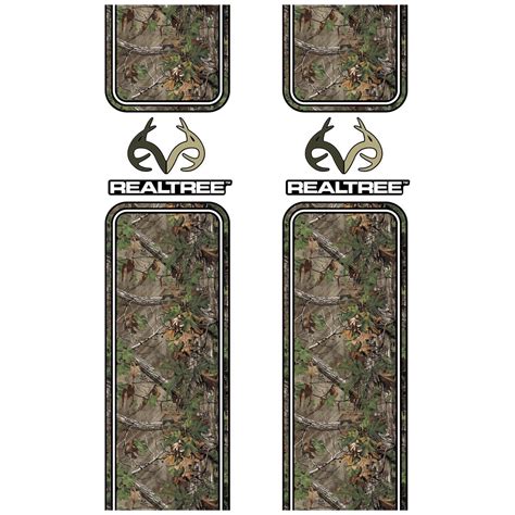Camowraps Realtree Logo Truck Bed Band Camo Accent Kit 424415