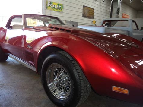 1976 Candy Apple Red Corvette For Sale Photos Technical