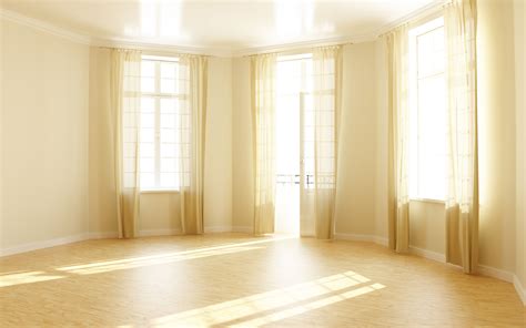 Bright Empty Room Empty Room Modern Room Room