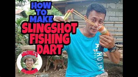 How To Make Slingshot Fishing Dart Slingshot Fishing Youtube
