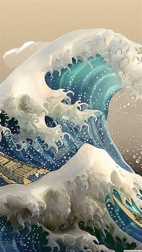 The Great Wave Off Kanagawa Wallpapers Waves Wallpaper Japanese