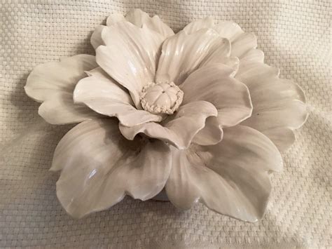 Large Ceramic Wall Flowers