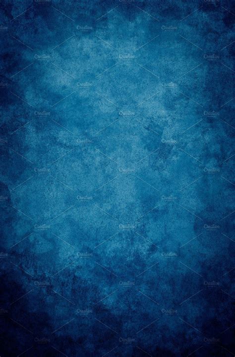 Blue Grunge Textured Background
