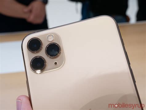 You can shoot in this mode using any of the three cameras, but. iPhone 11 Pro and 11 Pro Max Hands-on: Apple's triple ...