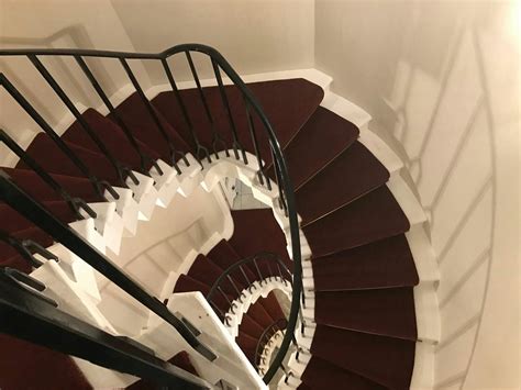 Discover (and save!) your own pins on pinterest Old carpet beautiful spiral stairs | Carpet runner, Red carpet runner, How to clean carpet