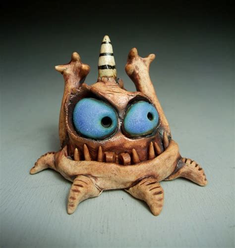 The Monsters Ceramic Monsters Clay Monsters Sculpture Clay