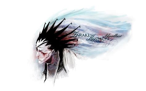 วอลเปเปอร์ ภาพวาด ภาพประกอบ อะนิเมะ การ์ตูน Bleach Zaraki
