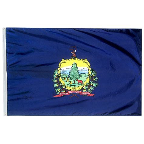 Quality Vermont State Flags For Sale 5 Shipping