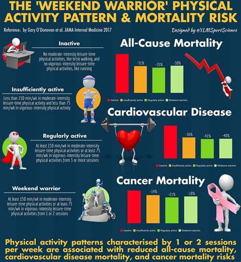 Infographic: The 'weekend warrior' physical activity ...