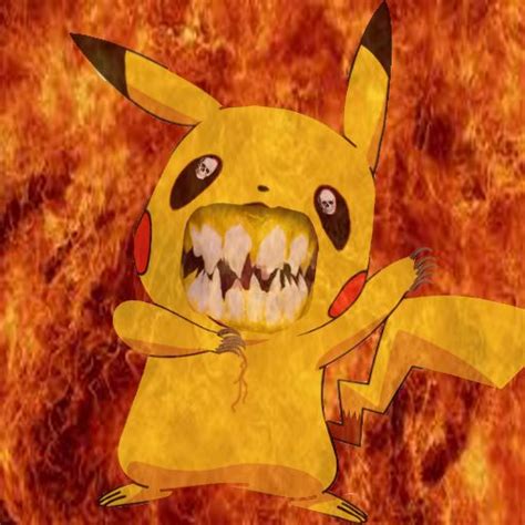 Demon Pikachu Demon Pikachu Photoshop Crazy Funny Fictional