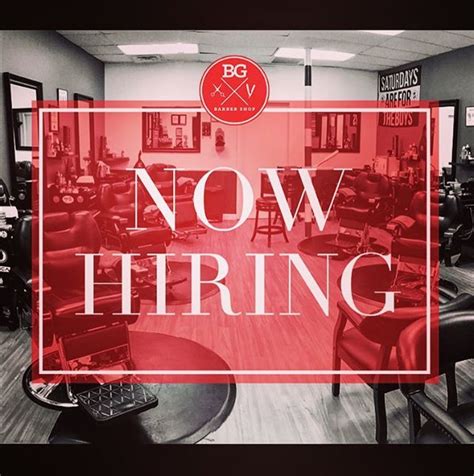 We Are Hiring Barbers And New Receptionists To Join Our Team Barbers Must Have A License Or
