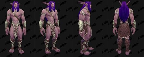 A Better Look At The New Night Elf Armor Worn By Npcs In The Bfa Beta