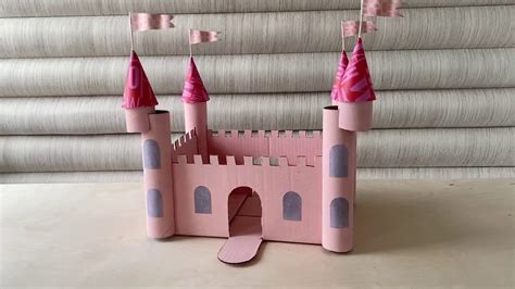 Make A Cardboard Castle Youtube