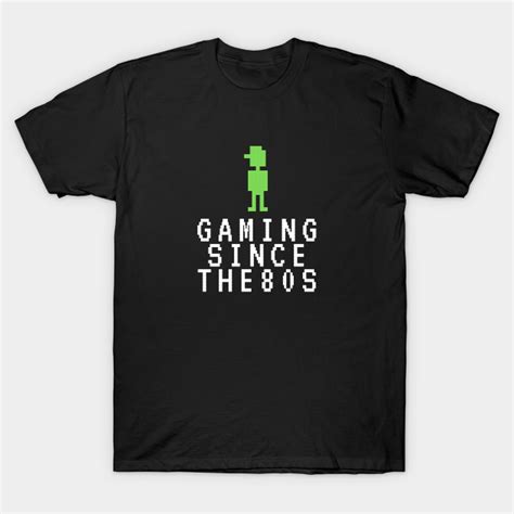 Gaming Since The 80s Retro Gamer Arcade Console Gamer T T Shirt