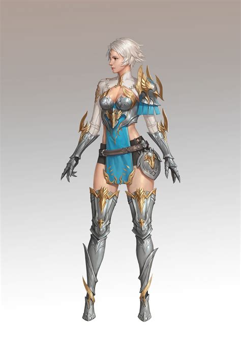 Artstation Royal Guard Hue K Character Design Warrior Woman