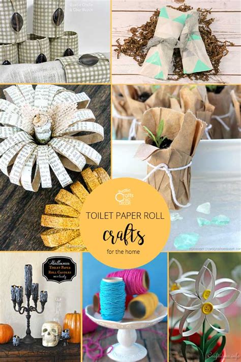 Decorative Toilet Paper Roll Crafts For Your Home Rustic