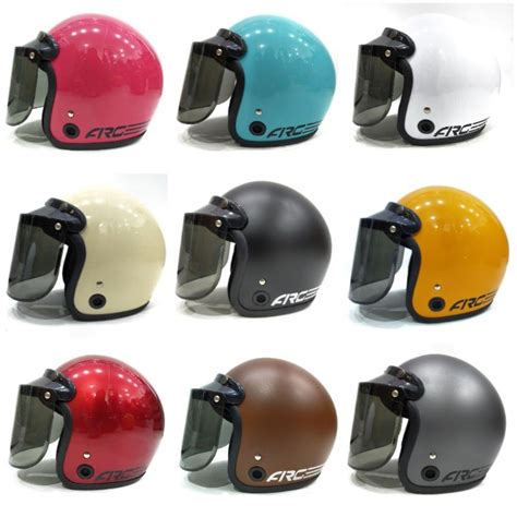 20 harga helm bogo murah terbaru & terlengkap 2021. Bisa COD Helm Bogo ARC Kaca Datar Injak | Shopee Indonesia